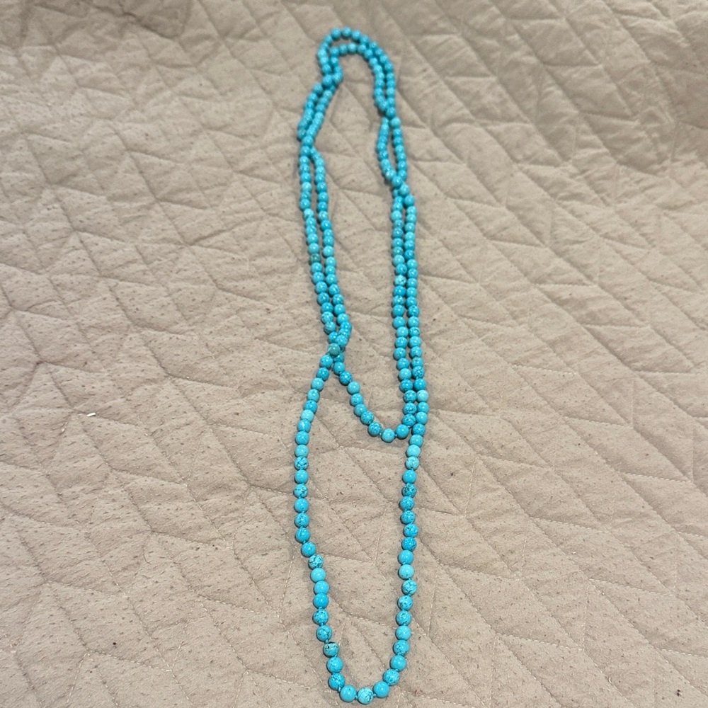 Turquoise Beaded Necklace